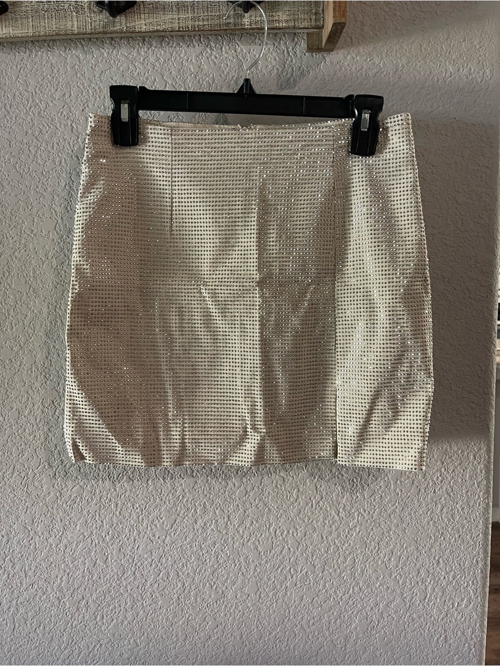 Cloud Ten rhinestone Mini Skirt